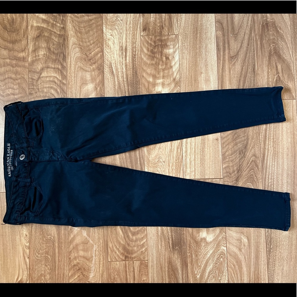 American Eagle Navy Jeggings